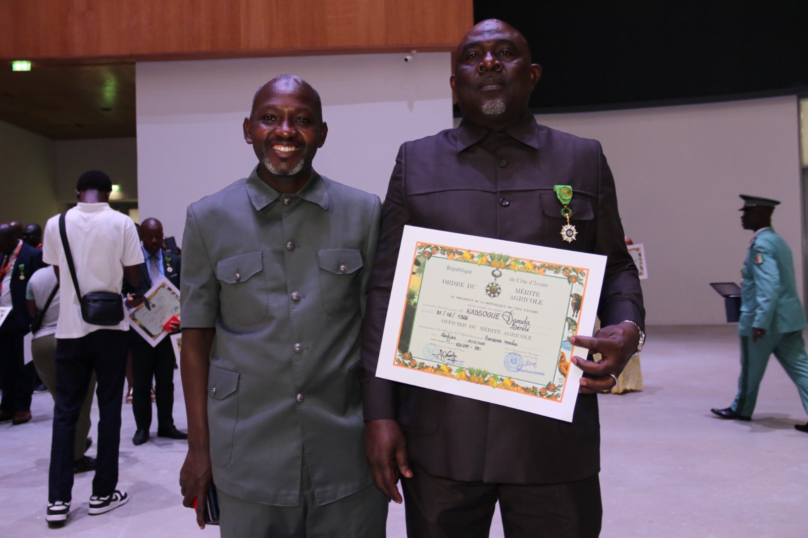 Kassogué Daouda décoré